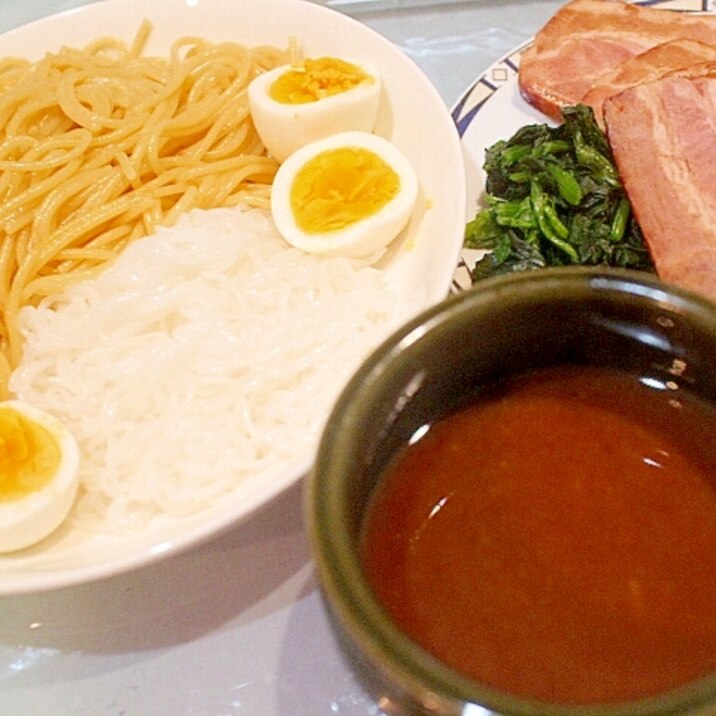 手作りダイエットラーメン！白滝で海老ダシ極旨つけ麺